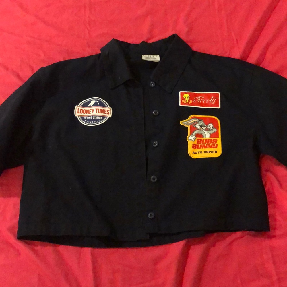 Looney tunes crop top